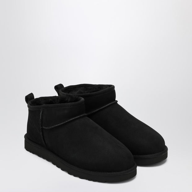UGG Classic Ultra Mini Black Boot