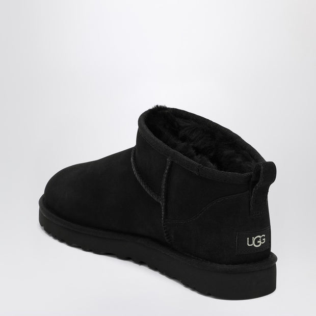 UGG Classic Ultra Mini Black Boot