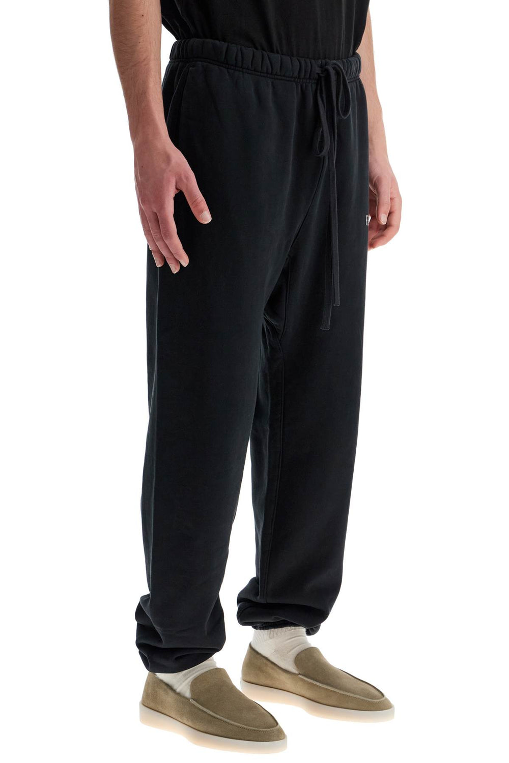 Fear Of God ESSENTIALS Black Heavy Fleece Sweatpants