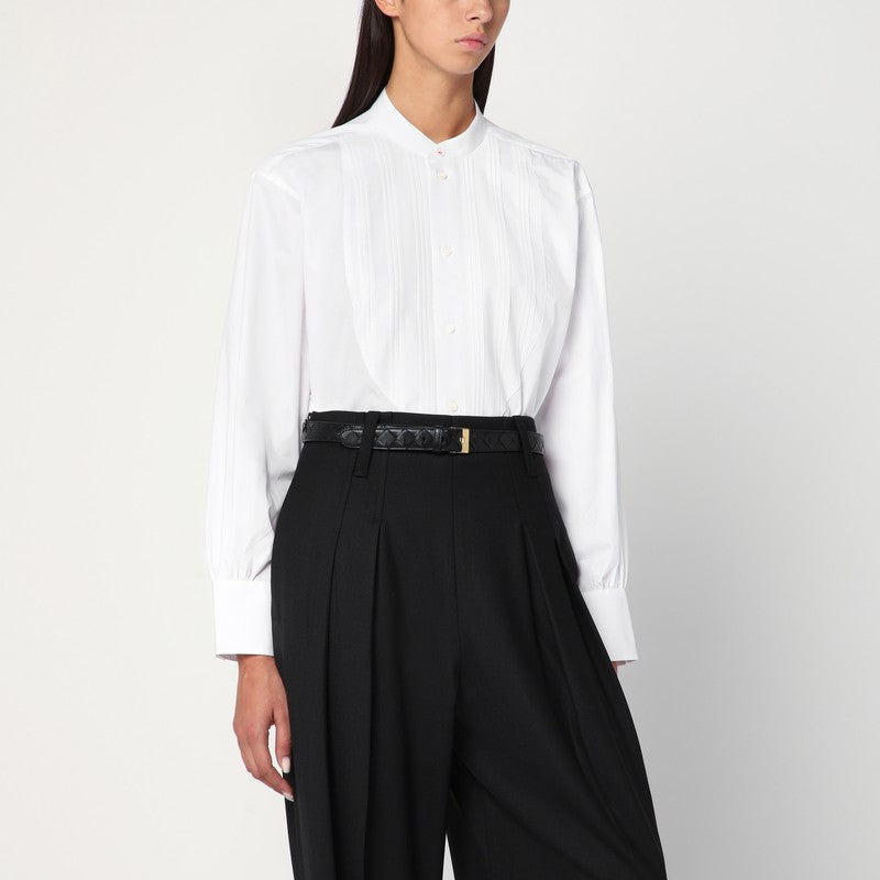 Victoria Beckham White Shirt In Organic Cotton