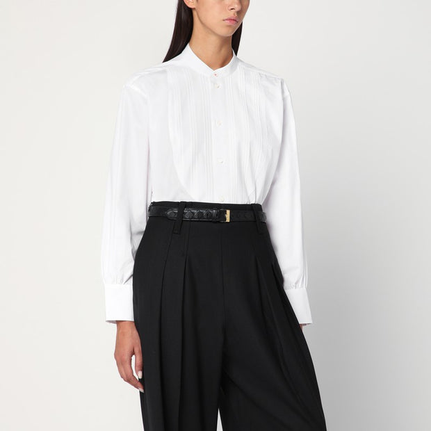 Victoria Beckham White Shirt In Organic Cotton