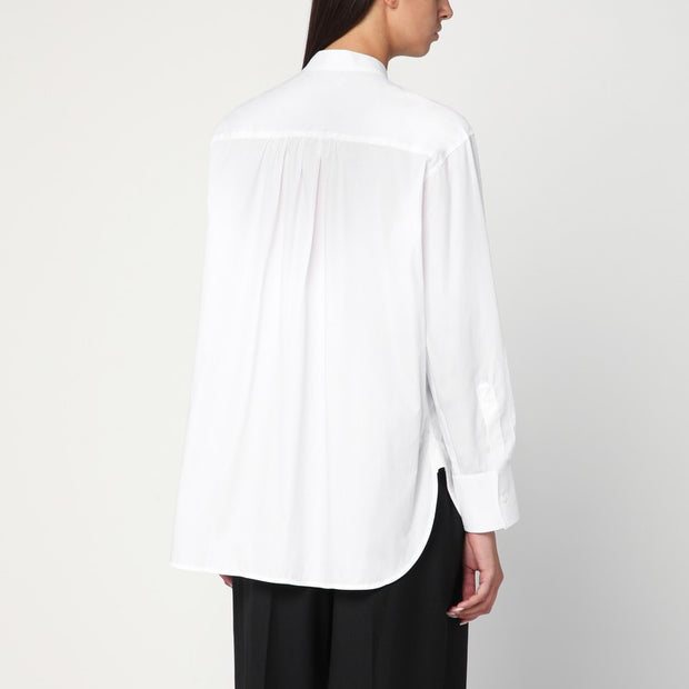 Victoria Beckham White Shirt In Organic Cotton