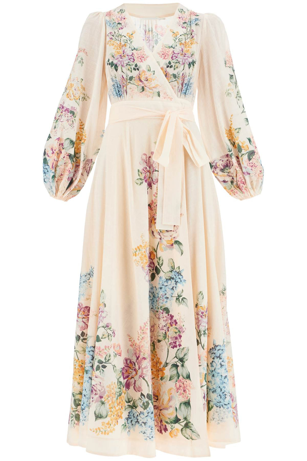 Zimmermann Halliday Floral Midi Dress