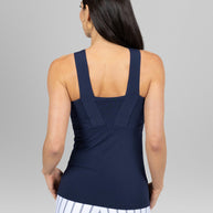 KIRAGRACE LUXE HALTER: MARINE NAVY