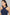 KIRAGRACE LUXE HALTER: MARINE NAVY