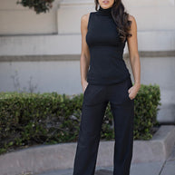 KiraGrace TRAVELER PANT: BLACK