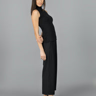 KiraGrace TRAVELER ANKLE PANT: BLACK TRAVELFLEX