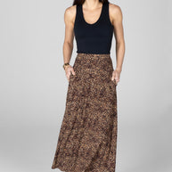 KiraGrace PORTOFINO SKIRT: LEOPARD