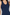 KiraGrace V-NECK TRAVEL TANK: MARINE NAVY