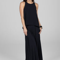 KiraGrace PORTOFINO TOP: BLACK