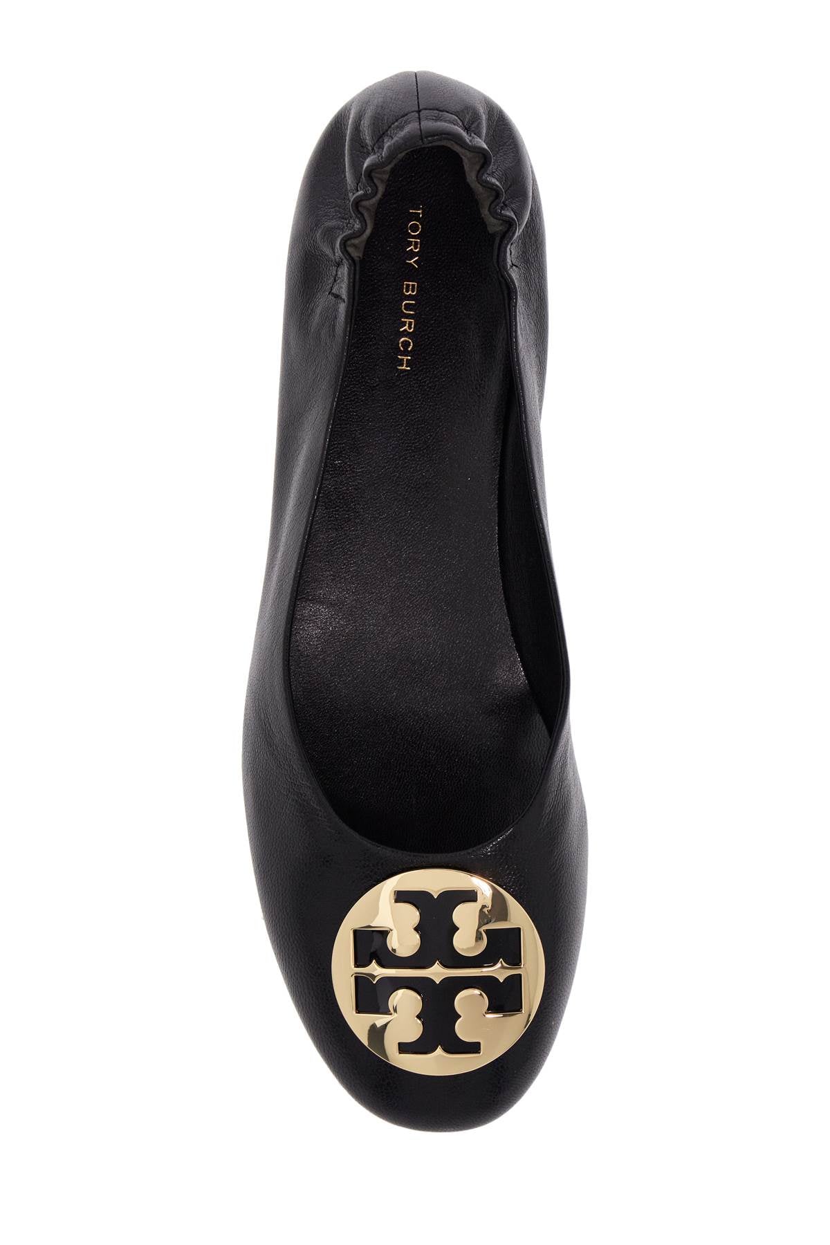 Tory Burch Claire Glossy Leather Ballet Flats