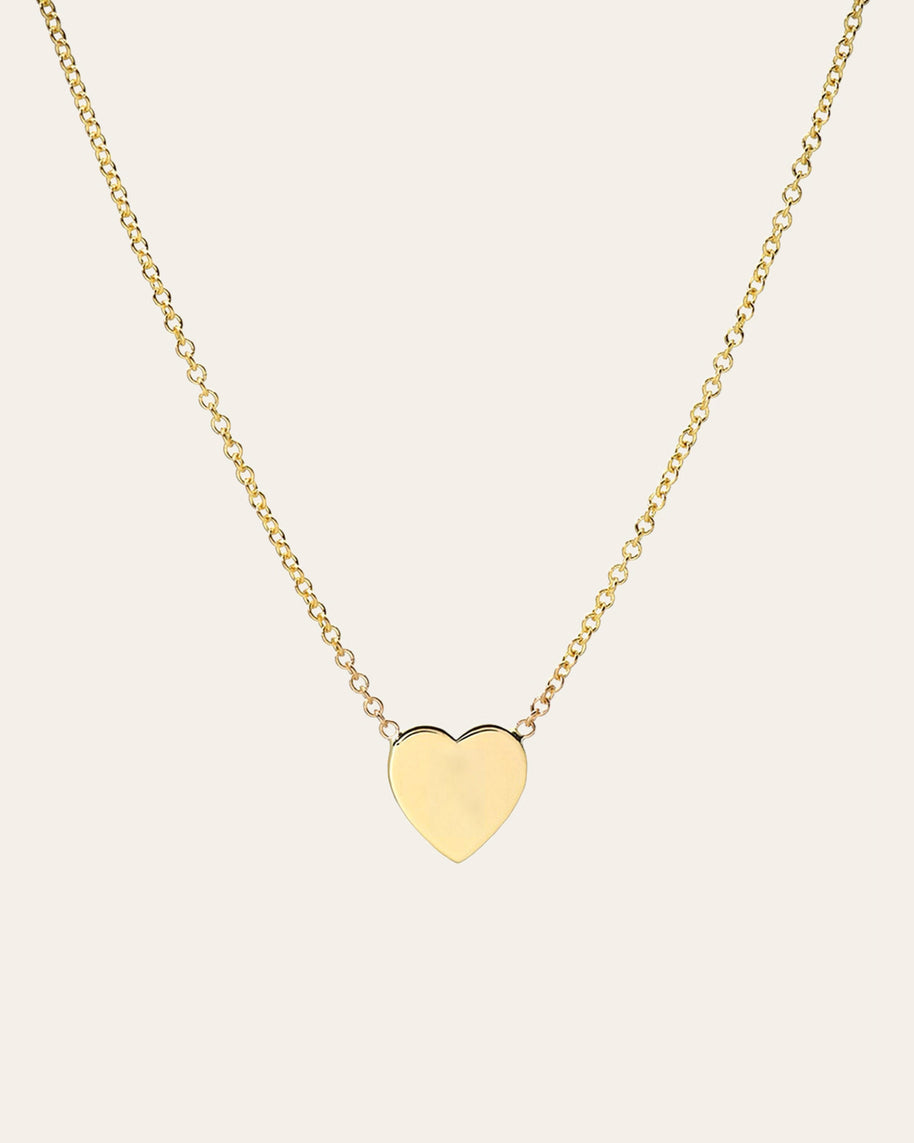Zoe Lev Kids 14K Gold Heart Necklace
