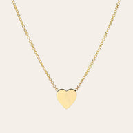 Zoe Lev Kids 14K Gold Heart Necklace