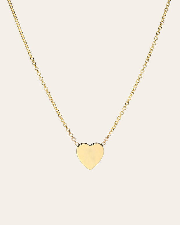 Zoe Lev Kids 14K Gold Heart Necklace