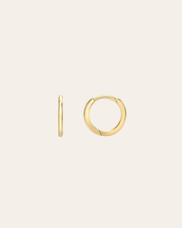 Zoe Lev 14K Gold Small Huggie Earrings