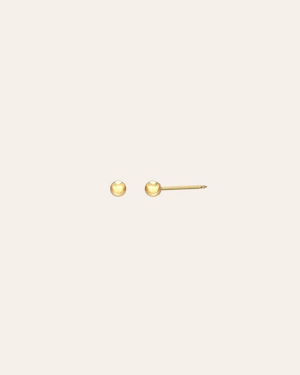 Zoe Lev 14k Gold Bead Stud Earrings