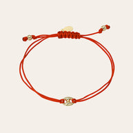 Zoe Lev 14k Gold Button Fortune Bracelet