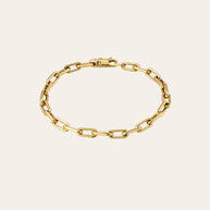 Zoe Lev 14k Gold Extra Large Open Link Chain Anklet