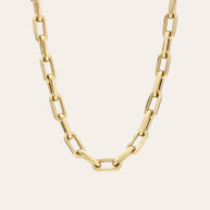 Zoe Lev 14k Gold Extra Large Open Link Chain Necklace
