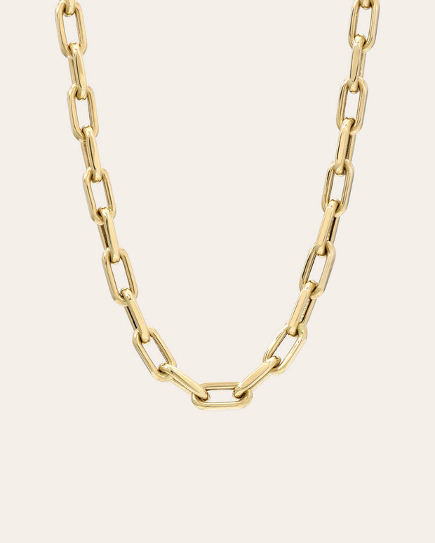 Zoe Lev 14k Gold Extra Large Open Link Chain Necklace