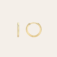 Zoe Lev 14k Gold Medium Huggie Earrings