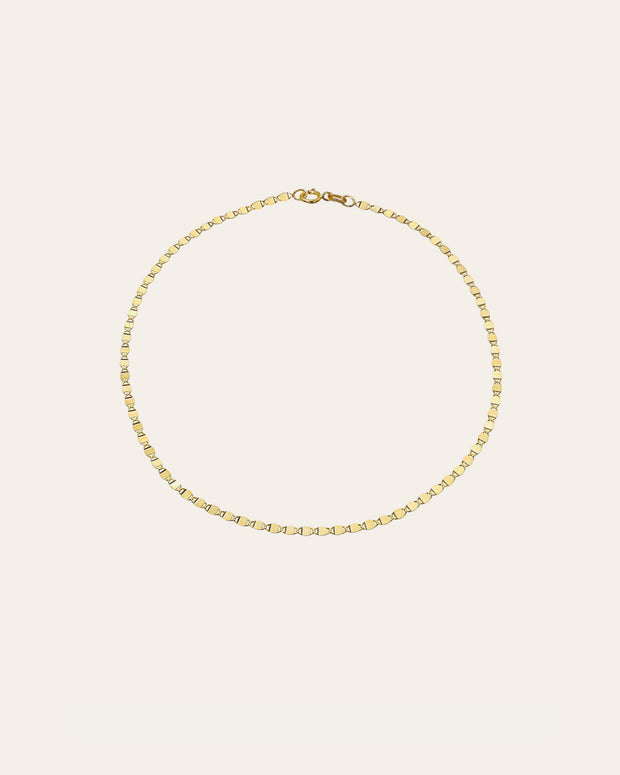 Zoe Lev 14k Gold Mirror Chain Anklet
