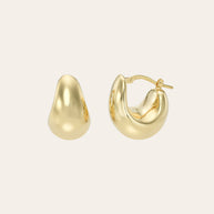 Zoe Lev 14k Gold Small Bubble Hoops