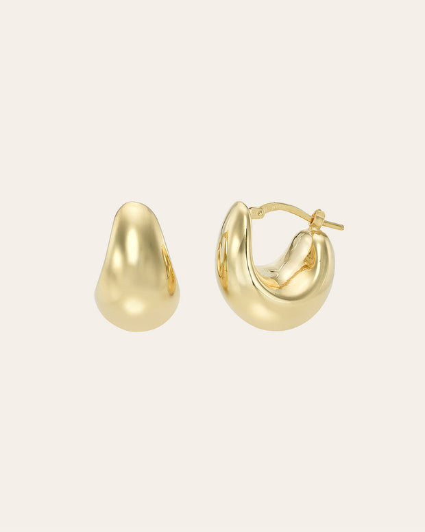 Zoe Lev 14k Gold Small Bubble Hoops