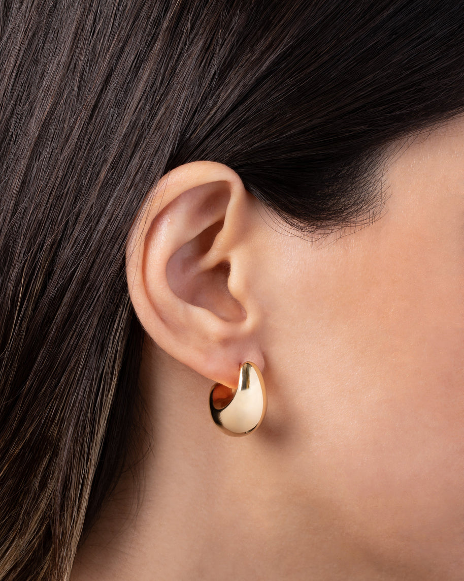 Zoe Lev 14k Gold Small Bubble Hoops