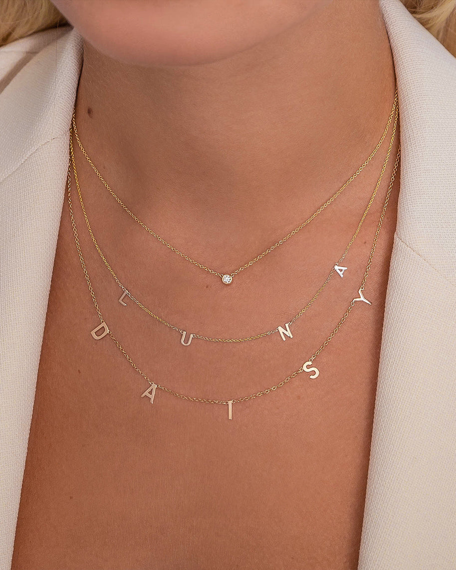 Zoe Lev Large Bezel Diamond Necklace