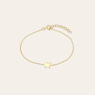 Zoe Lev 14k Gold Tiny Butterfly Bracelet