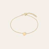 Zoe Lev 14k Gold Tiny Clover Bracelet