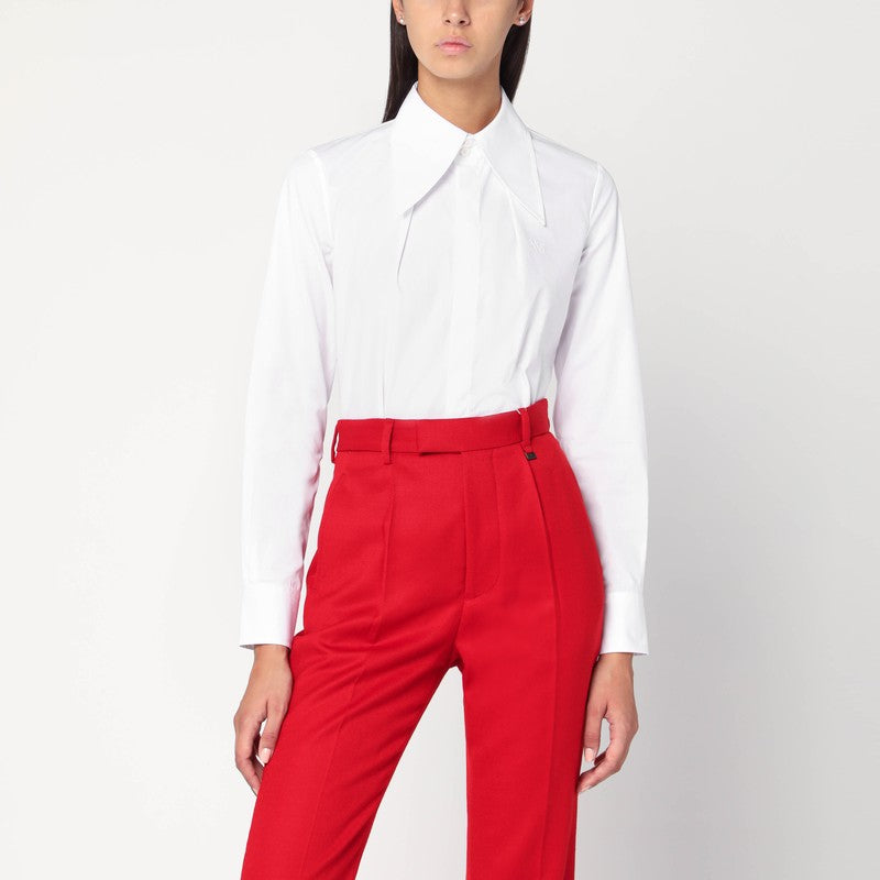 Vivienne Westwood White Cotton Poplin Shirt