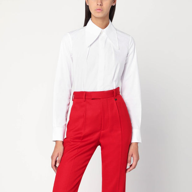 Vivienne Westwood White Cotton Poplin Shirt