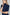 KiraGrace GRACE MOCKNECK TEE: MARINE NAVY