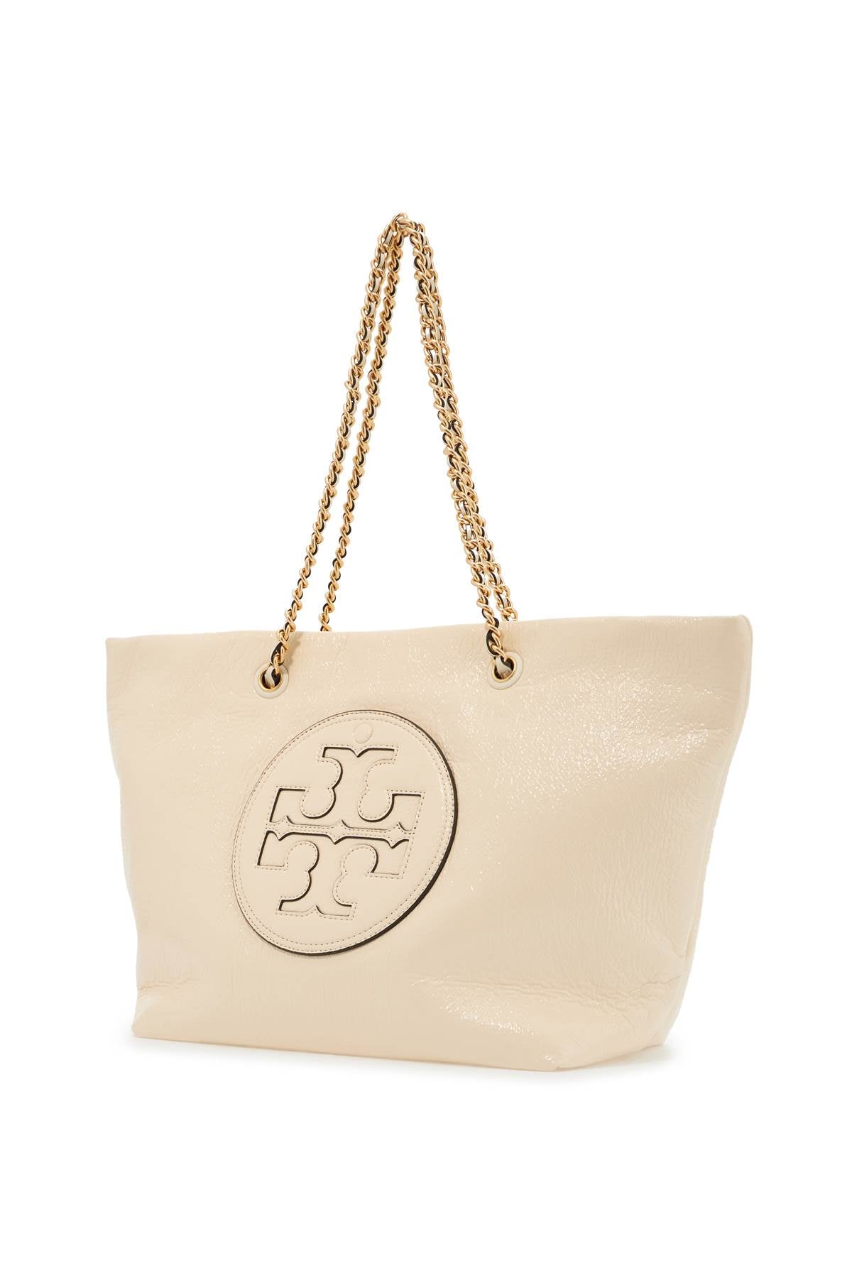 Tory Burch Ella Shopping Bag In Crinkled Leather