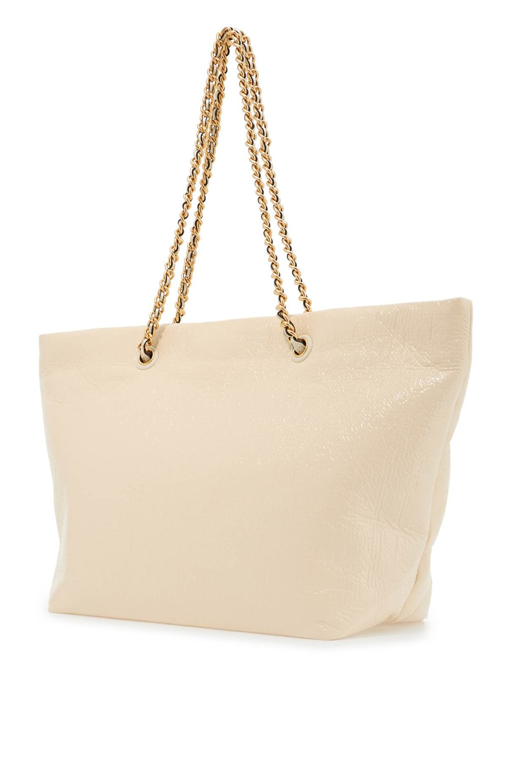 Tory Burch Ella Shopping Bag In Crinkled Leather