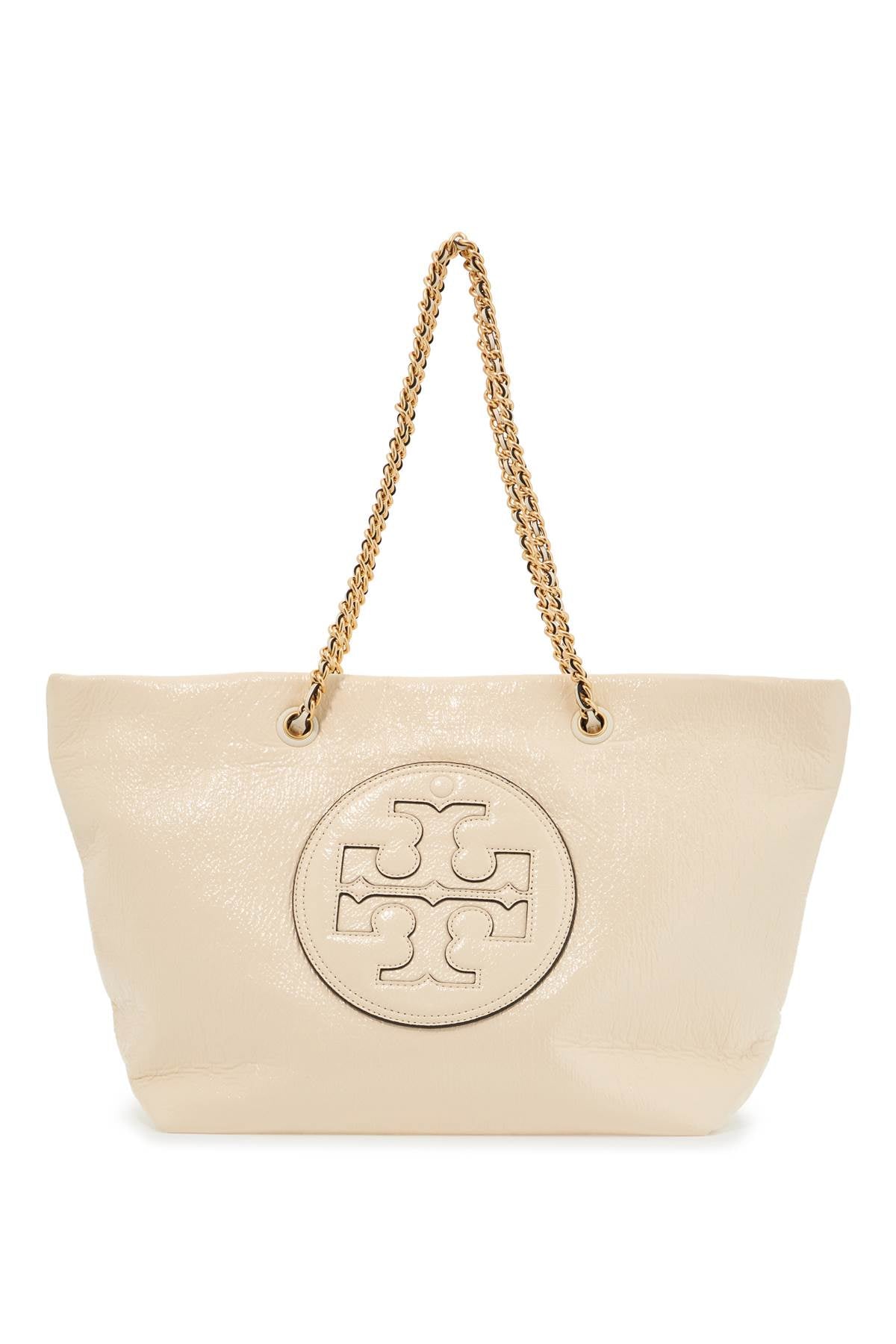 Tory Burch Ella Shopping Bag In Crinkled Leather