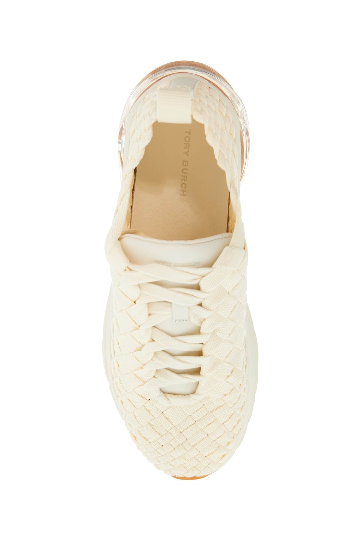 Tory Burch Good Luck Woven Sneakers