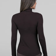 KiraGrace GRACE TURTLENECK: GANACHE