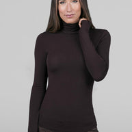 KiraGrace GRACE TURTLENECK: GANACHE