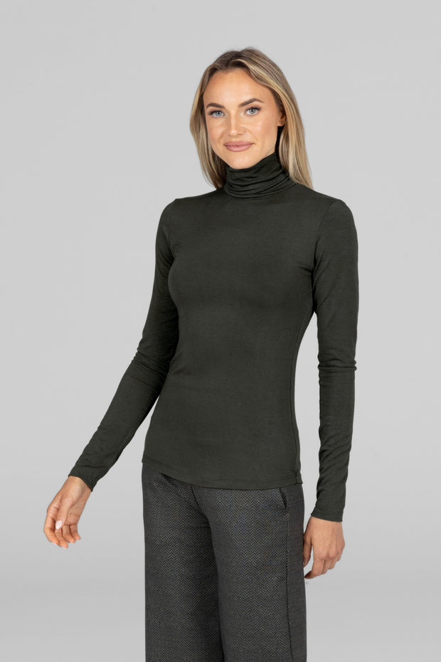 KiraGrace GRACE TURTLENECK: LODEN