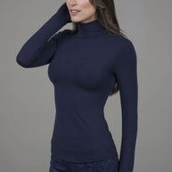 KiraGrace GRACE TURTLENECK: MARINE NAVY