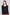 KiraGrace WIDE V-NECK TOP: BLACK