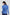 KiraGrace RUCHED MOCK NECK TOP: HIGHLAND BLUE