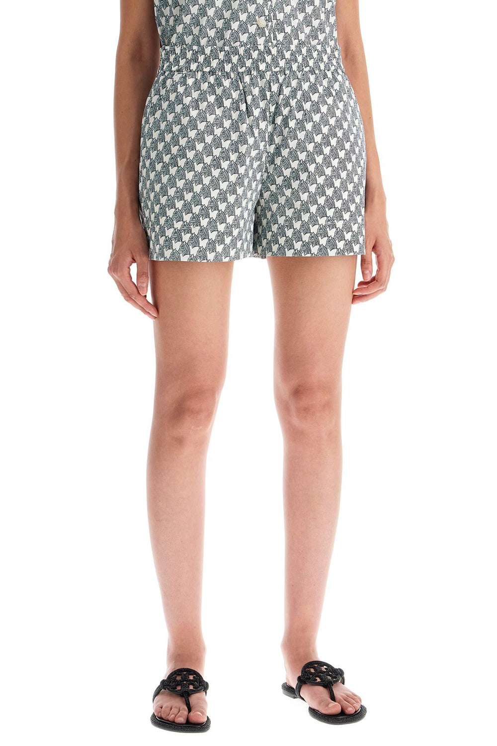 Tory Burch Cotton Poplin Shorts