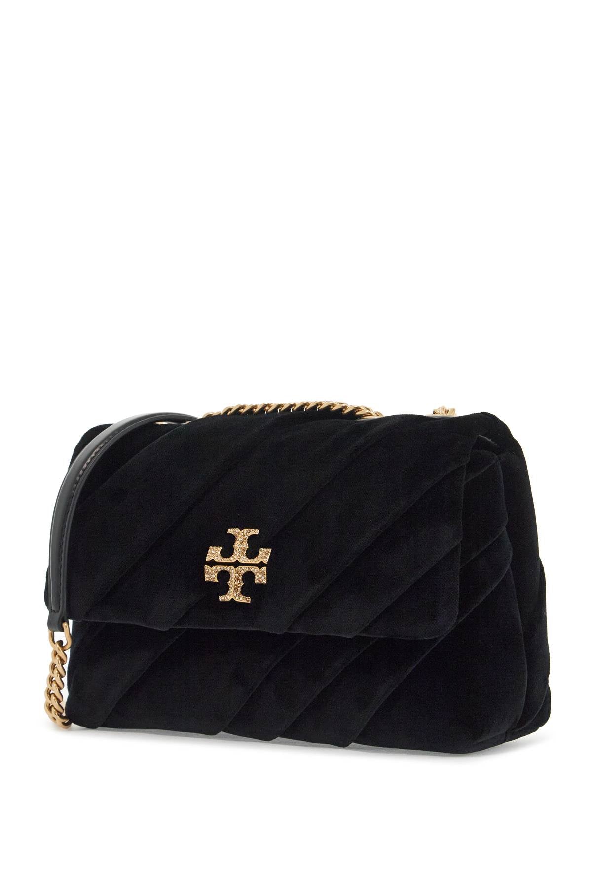 Tory Burch Small Kira Velvet Shoulder Bag