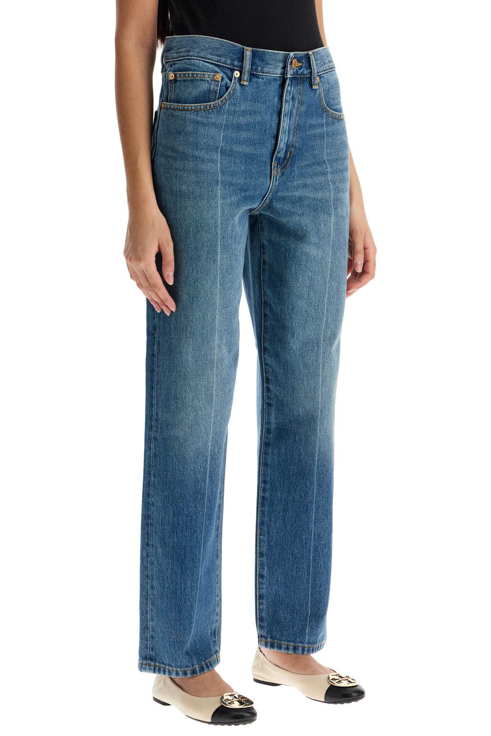 Tory Burch Regular Fit Jeans