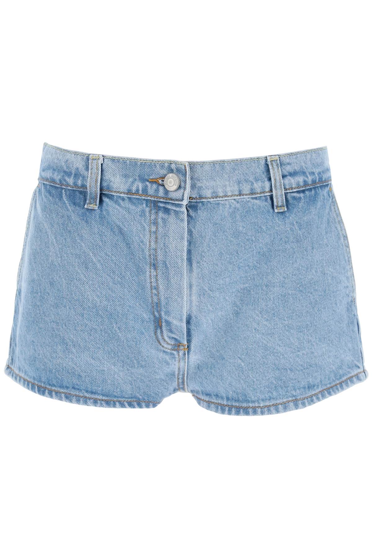 Magda Butrym Denim Hot Shorts