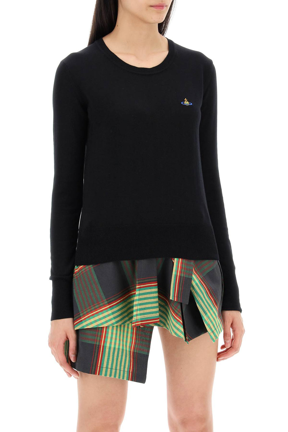 Vivienne Westwood Embroidered Logo Pullover Sweater